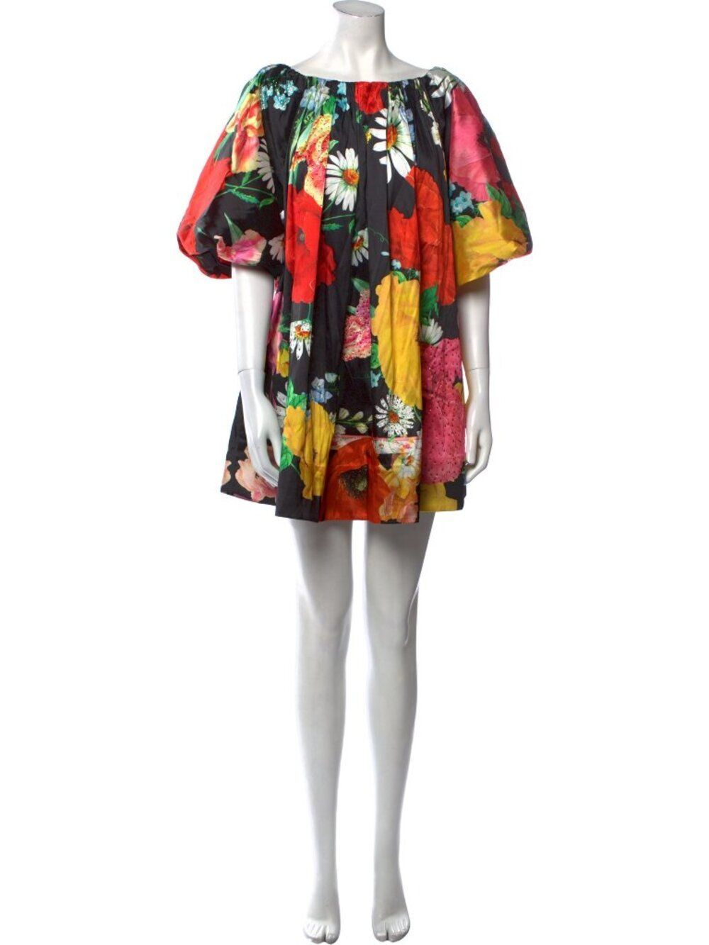 Camilla Floral Print Mini Dress Size S